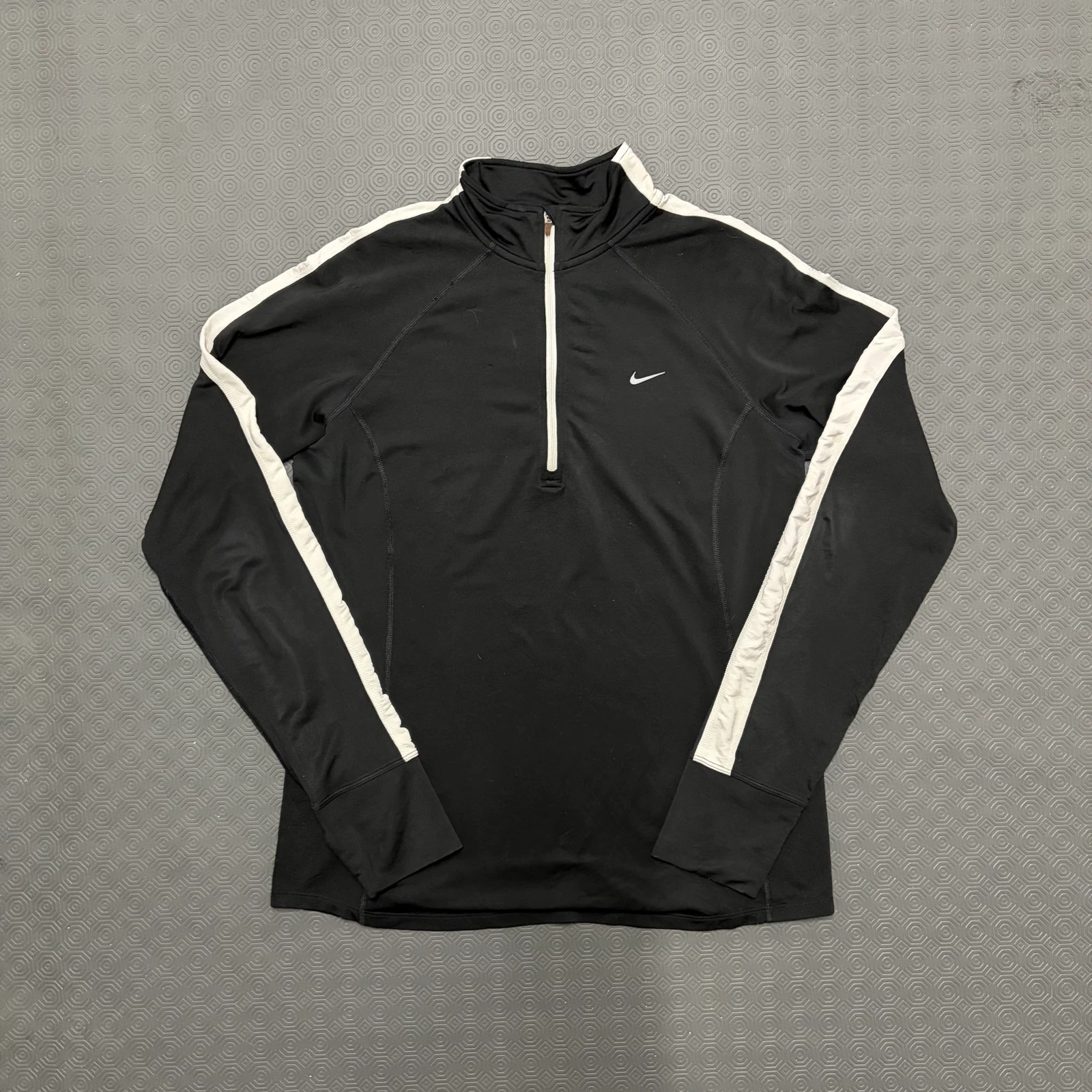 Camisola 1/4 zip Nike Preto Dri-fit L 